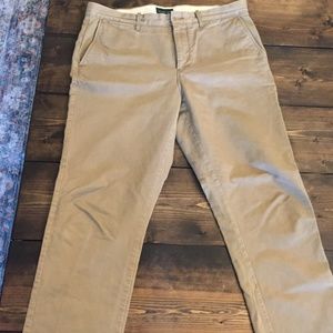 J CREW 770 Straight Chino - Khaki